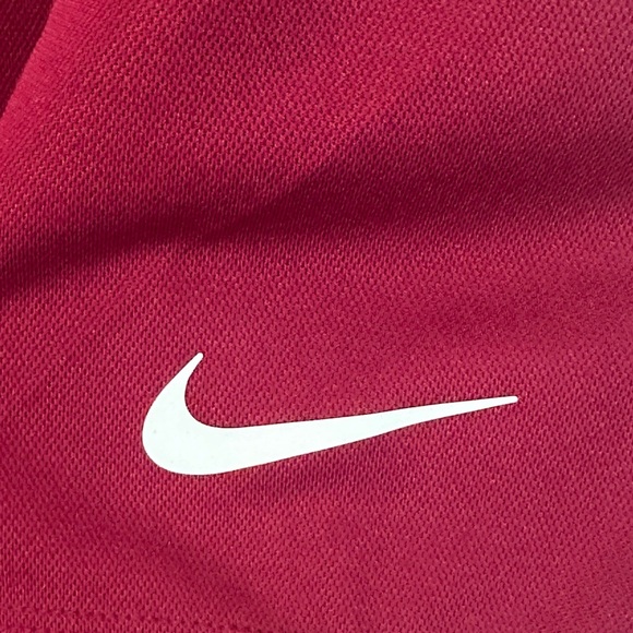 Men’s Nike Dry- Fit Golf Polo maroon size large - Picture 3 of 5